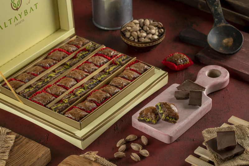 بقلاوة شوكولا فستق